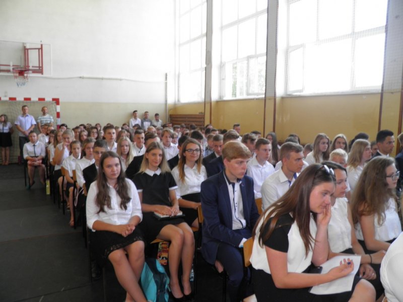 Uroczyste zakończenie roku szkolnego 2015/16